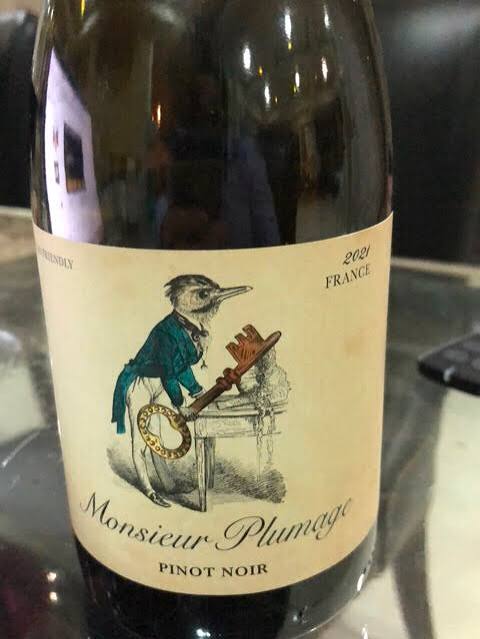 Monsieur Plummage pinot noir Red Wine