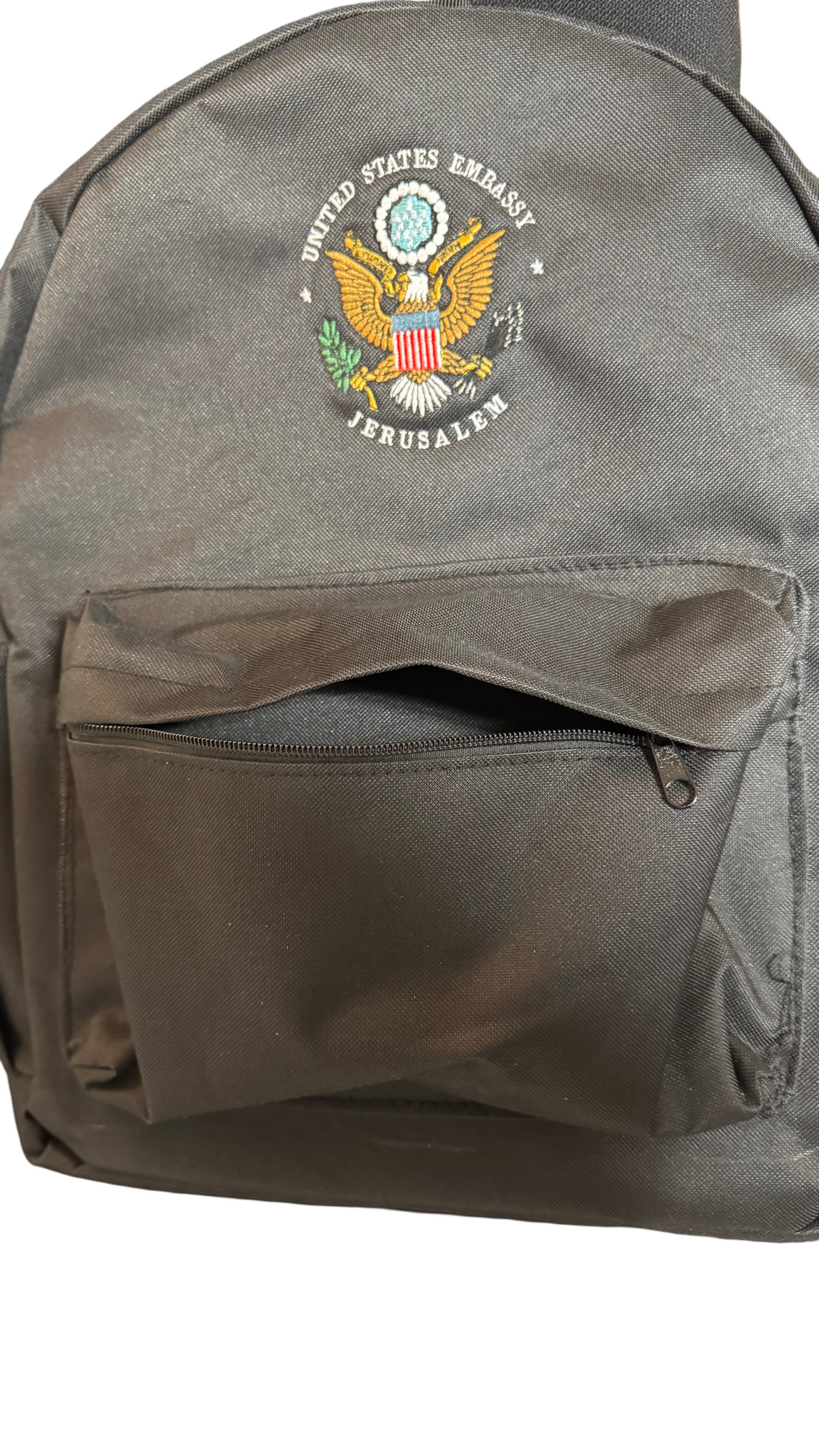 U.S. Embassy Jerusalem Backpack / Embroidered Seal