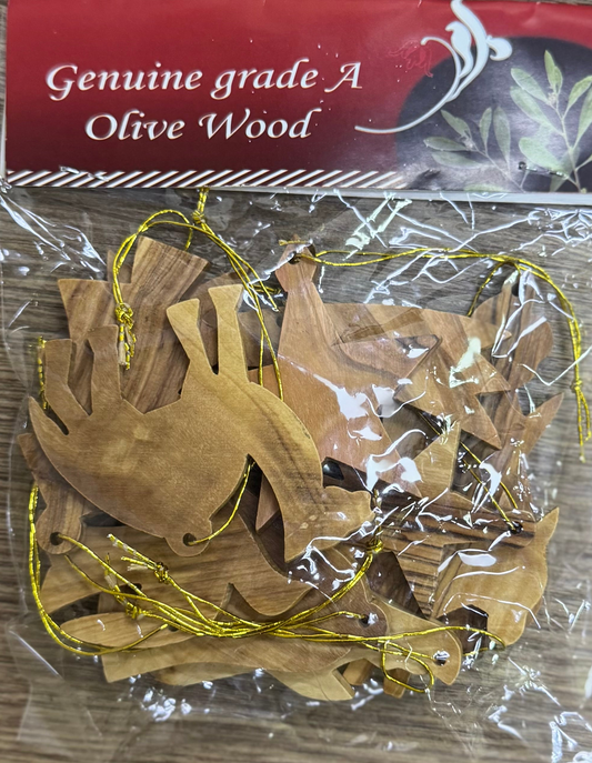 Xmas Ornaments Pack (10pc)/ From The Holy Land Bethlehem