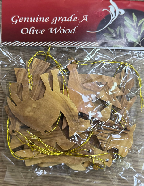 Xmas Ornaments Pack (10pc)/ From The Holy Land Bethlehem