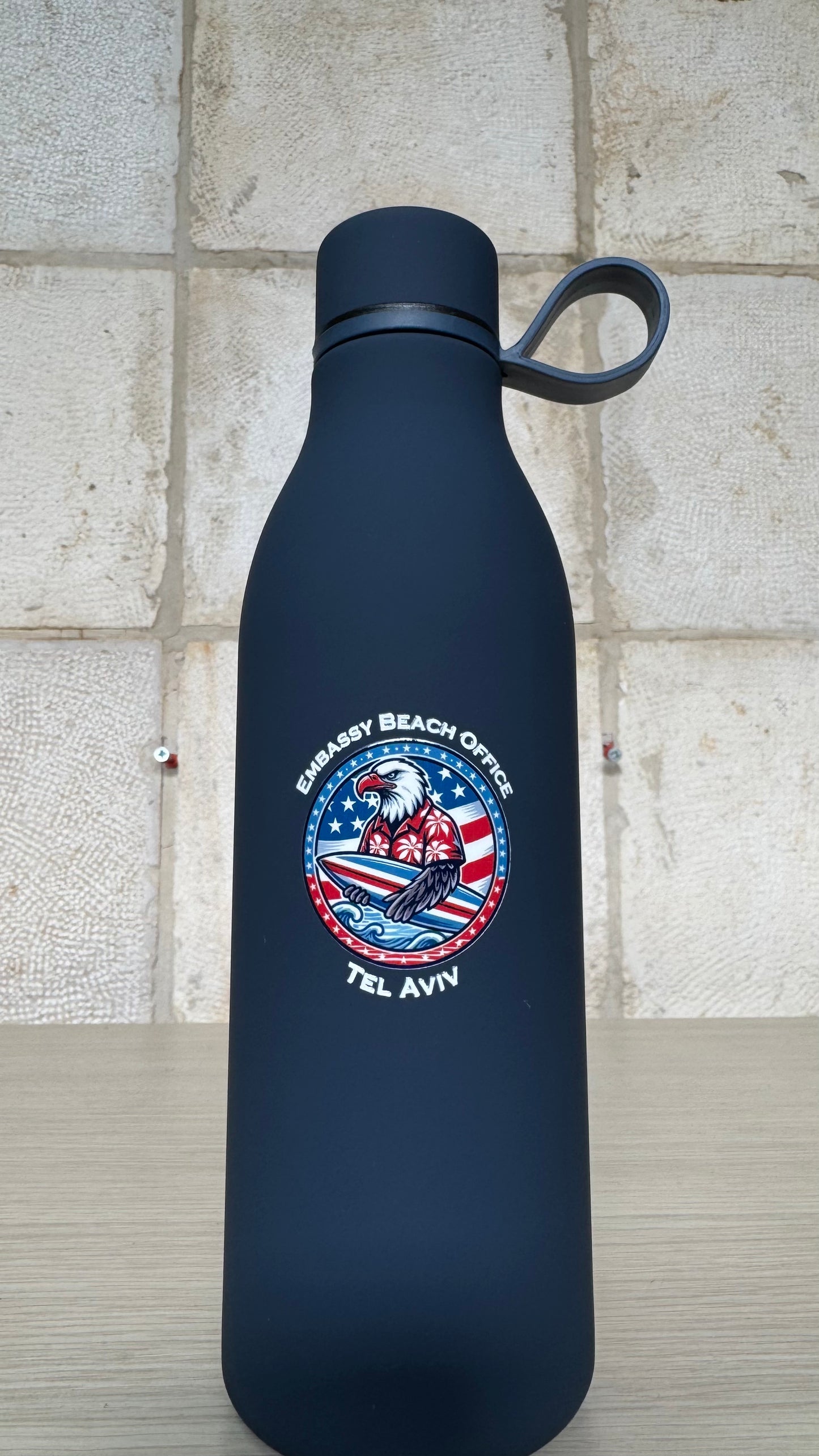 Matte Water Bottle / Embassy Beach Office
