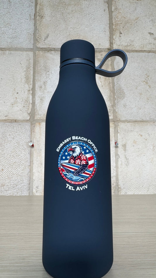 Matte Water Bottle / Embassy Beach Office
