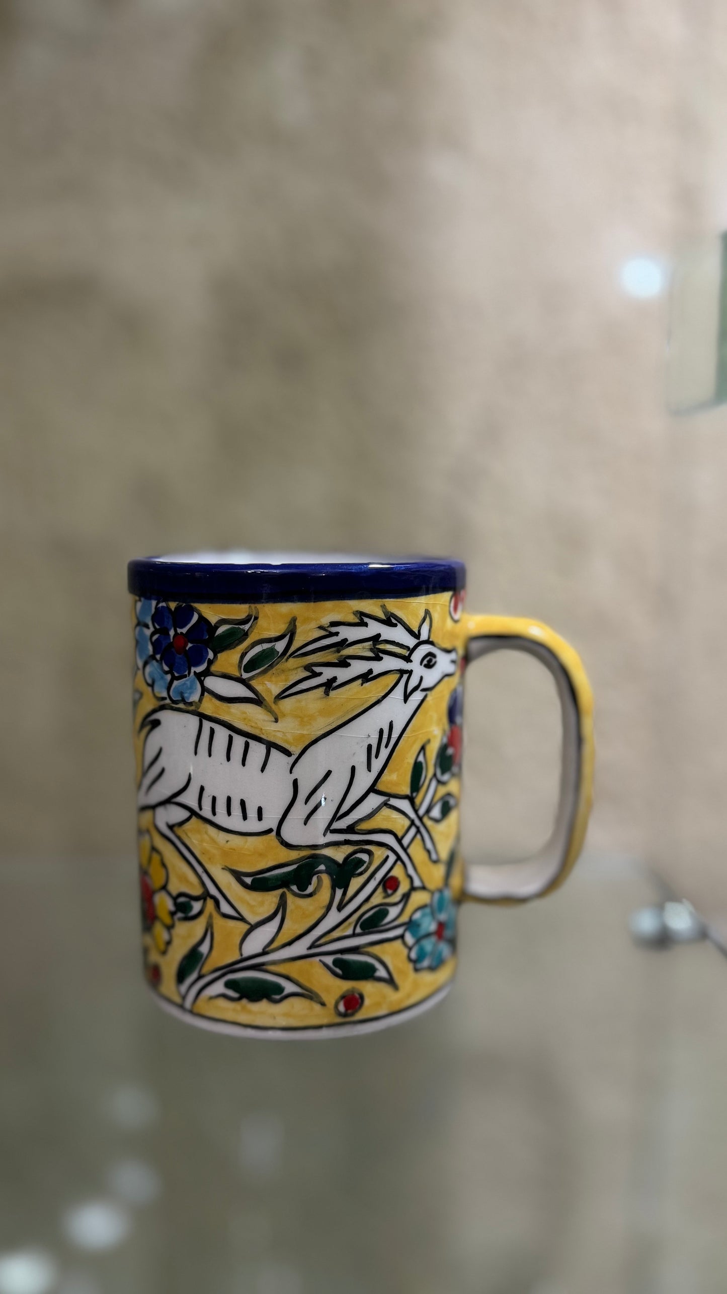 Jerusalem Collection Hand-Painted Ceramics - Mug