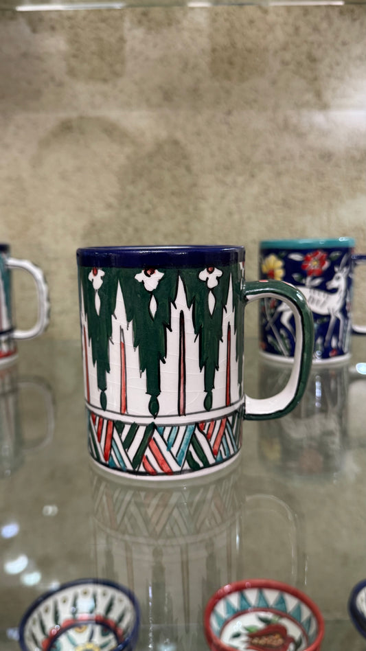 Jerusalem Collection Hand-Painted Ceramics - Mug