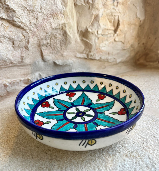 Jerusalem Collection Hand-Painted Ceramics -  Bowl (Medium)