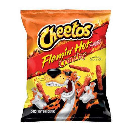 Cheetos Flamin Hot Crunchy (3.5 oz)