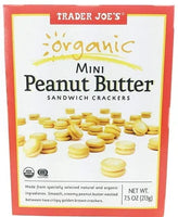 Trader Joe's Organic Mini Peanut Butter Sandwich Crackers