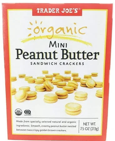 Trader Joe's Organic Mini Peanut Butter Sandwich Crackers