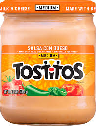Tostitos salsa con queso - 15 oz