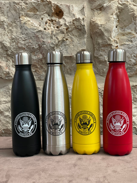 Aluminum Bottle - Embassy Seal