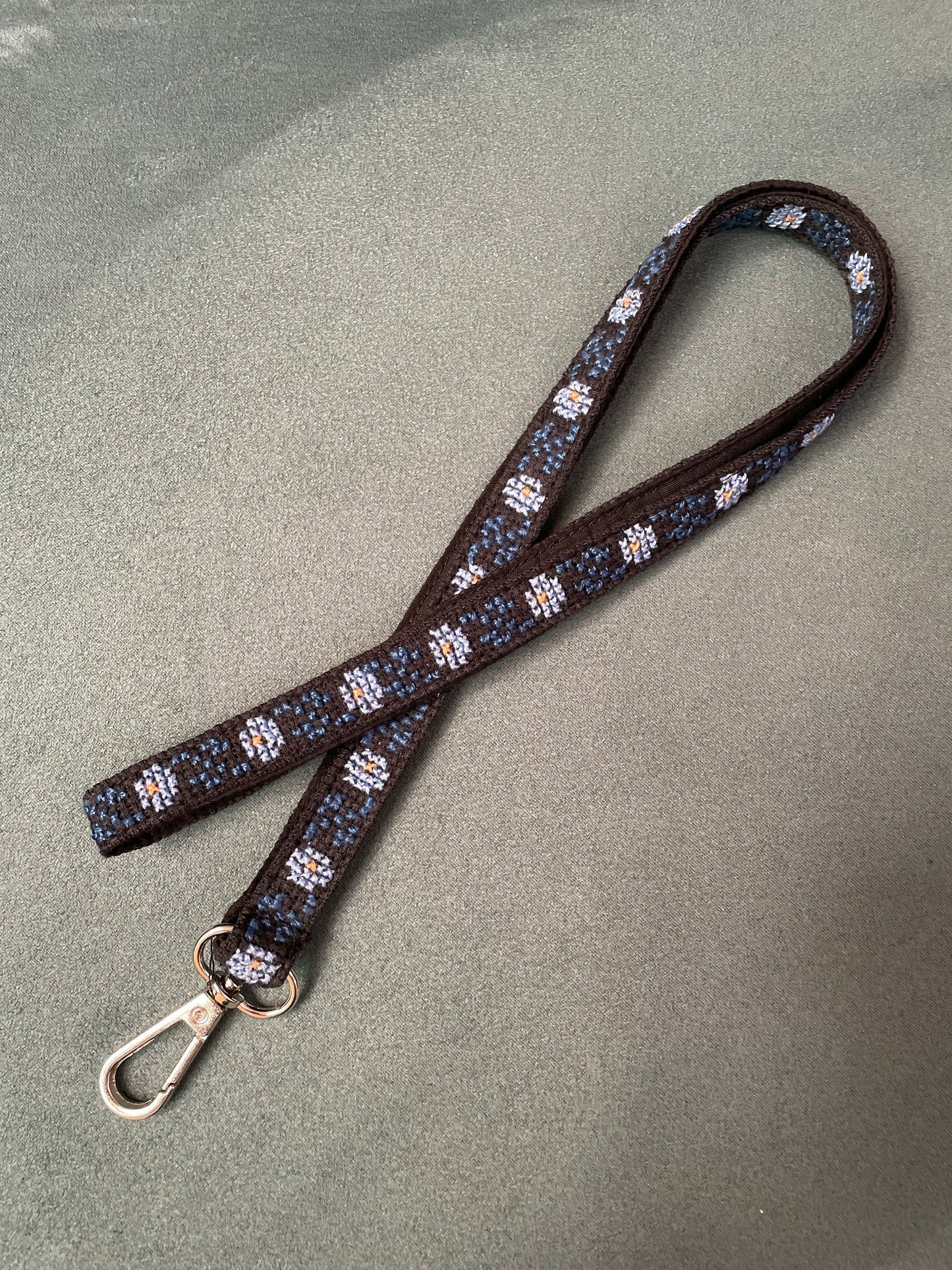 IDNA Hand Embroidered Lanyard