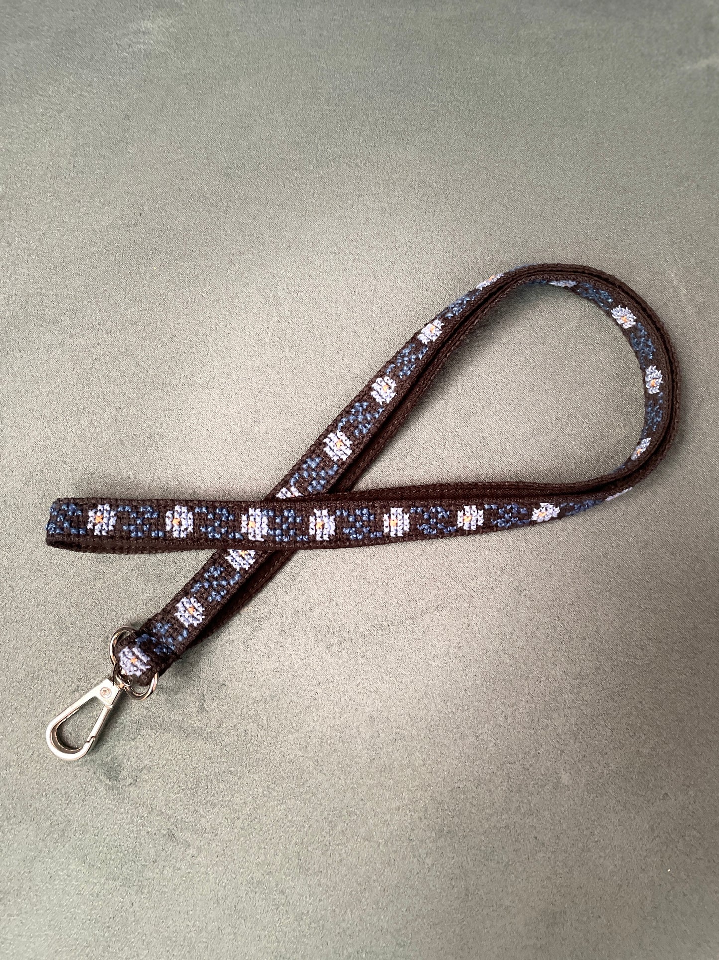 IDNA Hand Embroidered Lanyard