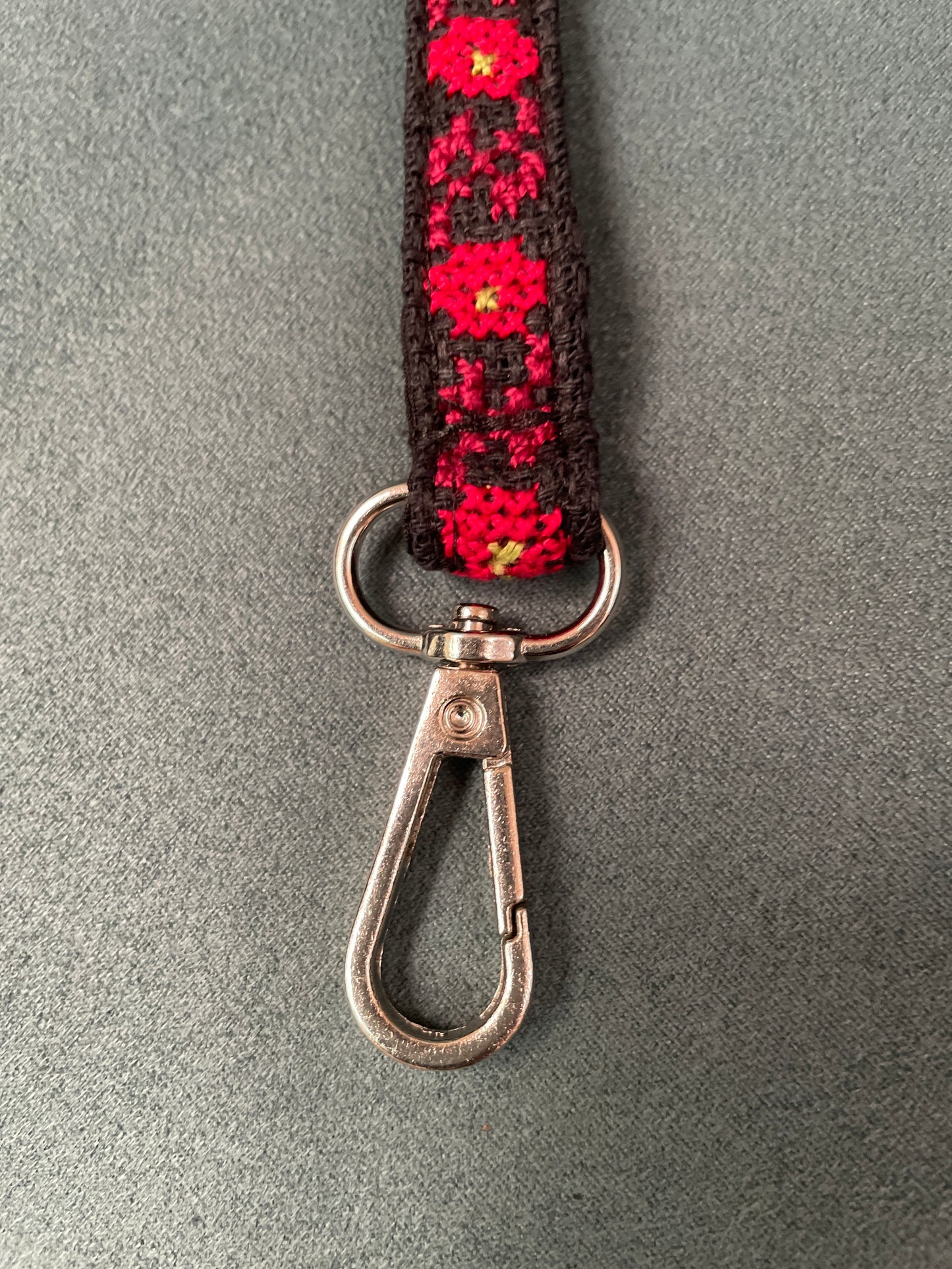 IDNA Hand Embroidered Lanyard